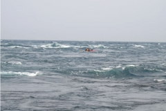 海流と潮流が合成して起こす、津軽海峡の急潮地帯